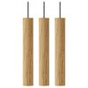 UMAGE Chimes Pendel 3 stk. H22 cm, Eg - Udstillingsmodel