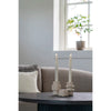 House Nordic Candle holder travertine natural Ø7 x10 cm