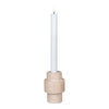 House Nordic Candle holder travertine natural Ø7 x10 cm