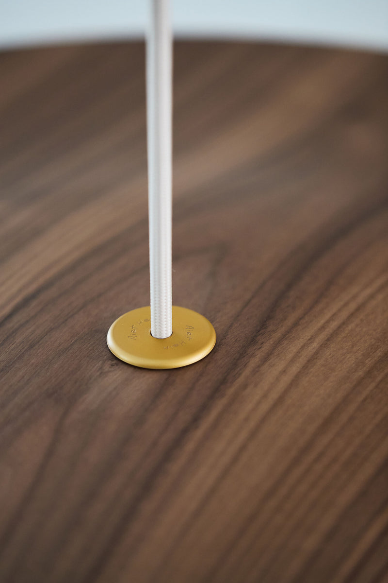 Piet Hein Sinus Wood Pendel Ø55 Valnød