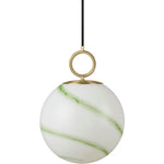 Halo Design STOCKHOLM Ø25 Marble Green Pendel