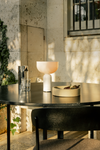 New Works Kizu Portable Bordlampe Hvid Marmor