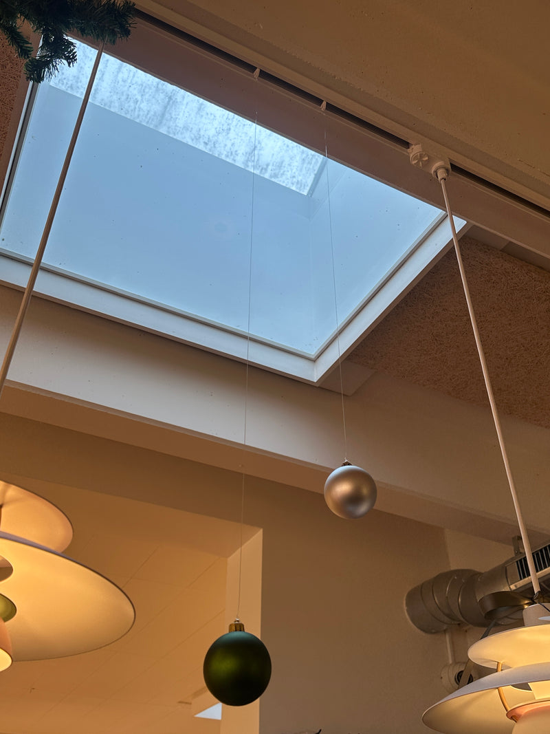 Dekorations krog til lampeskinne 10 stk.