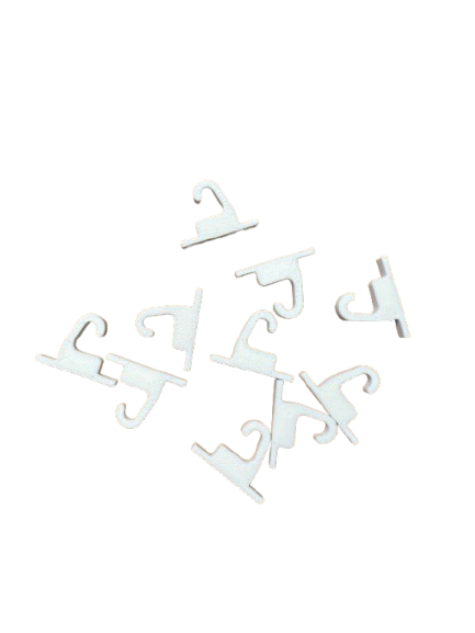 Dekorations krog til lampeskinne 10 stk.