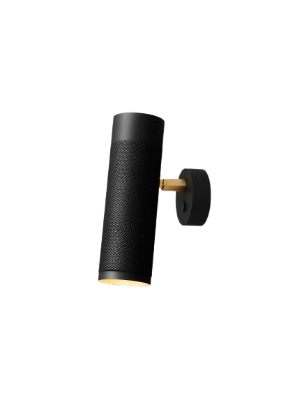 Patrone Wall Lamp I Black/Brass - Thorup Copenhagen Udstillingsmodel