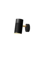 Patrone Wall Lamp Small I Black/Brass - Thorup Copenhagen Udstillingsmodel