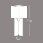 Fritz Hansen Cross-Plex T-500 Bordlampe -  Udstillingsmodel